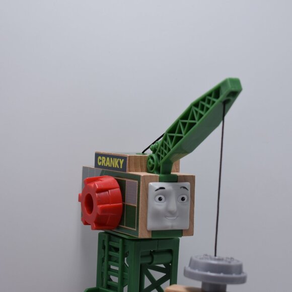 Cranky at the Docks & Bulstrode Thomas The Tank Engine & Friends Wooden Trains - Picture 4 of 12